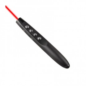 PUNTERO PRESENTADOR LASER INALAMBRICO ROJO USB POWERPOINT DAZA