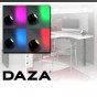 LAMPARA DE LED MULTICOLOR PORTATIL RECARGABLE 250 COLORES DAZA