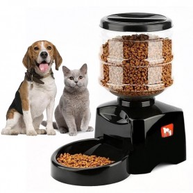 Dispenser Comedero Automatico Para Perro Gato Programa 10.8L Sin Derrames Ni Exceso Daza