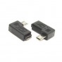 ADAPTADOR MICROUSB M A MICROUSB H 2.0 TIPO L 90 GRADOS