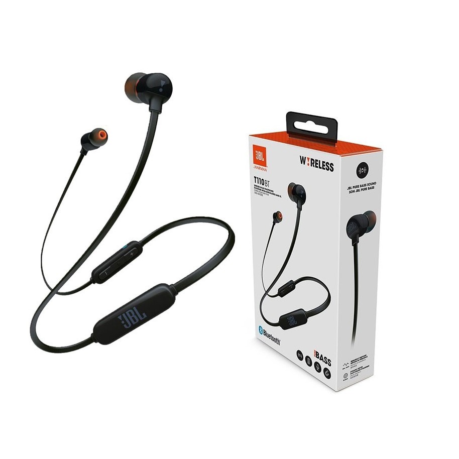 jbl t110bt pure bass wireless earphone
