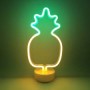 CARTEL LED PIA LUMINOSO LED NEON DECORATIVA A PILA O USB VELADOR