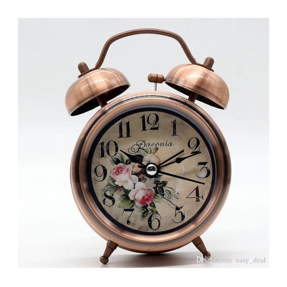 Reloj Despertador Campana Vintage Decoracion Hogar
