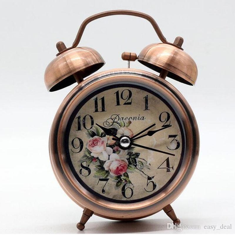 Reloj Despertador Campana Vintage Decoracion Hogar