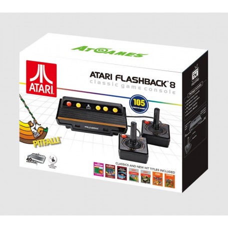 CONSOLA RETRO ATARI FLASHBACK 8 105 JUEGOS INCORPORADOS