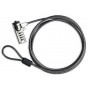 CABLE PARA NOTEBOOK PROTECCION CON CLAVE CANDADO COMBINACION CABLE ACERO REFORZADO SEGURIDAD NISUTA NSPRONO