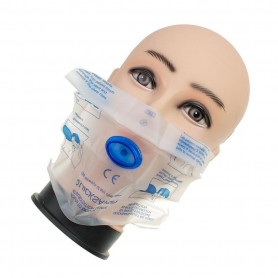Mascara De Reanimacion Resucitador De Emergencias Careta De Primeros Auxilios Kit Llavero De Rescate Cpr