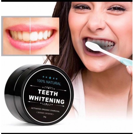 CARBON DE COCO BLANQUEADOR DE DIENTES TEETH WHIITENING