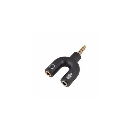 ADAPTADOR PS4 CUALQUIER AURICULAR AL JOYSTICK DE XBOX ONE PS4 CEL MICROFONO AURICULAR MINI PLUG DOBLE