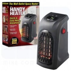 Caloventor Calefactor Portatil Handy Heater De Enchufe 400W