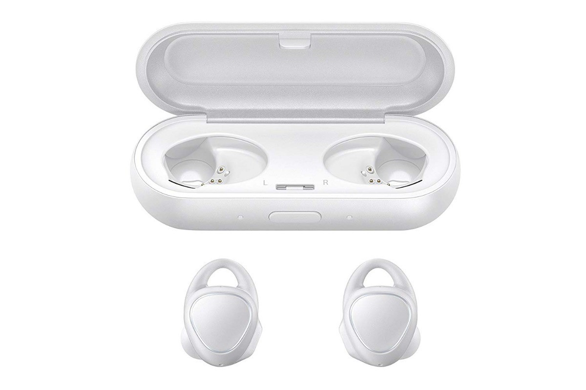 Auricular Inalambricos West Premium Con Caja De Carga Hf 400 Blanco Sin Cables