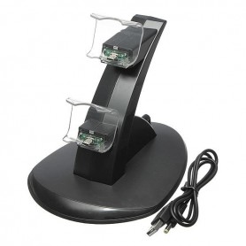 Base De Carga Para 2 Joysticks Ps4 Stand De Carga Vir-1114 Playstation 4