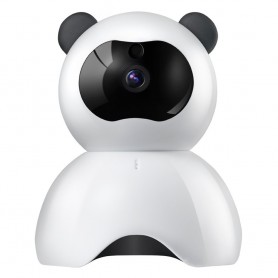 Camara Ip Onset Panda Motorizada Hd Vision Nocturna Android Ios Windows Movimiento Cam-Blanco It2287