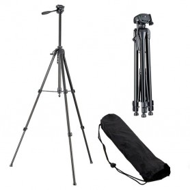 Tripode Daza Camara Celular Reforzado Foto Video 1.80M Nivel 5Kg Con Bolso 71Cm Minimo Dz071180Bk