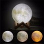 LAMPARA LUNA LLENA 3D LIGHT MOON RGB 3 COLORES