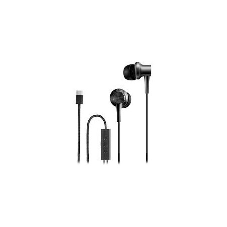 AURICULARES XIAOMI MI TIPO C IN EAR MANOS LIBRES HEADPHONES HD HI NEGRO