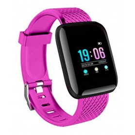 SMARTWATCH FIT D13 WEST SMART BAND DEPORTES PODOMETRO VIOLETA