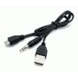 CABLE CARGA USB A MICRO USB + PLUG 3.5M PARA PARLANTE PORTATIL