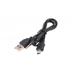 CABLE CARGA MINI USB 5 PINES + PLUG 3.5M PARA PARLANTE PORTATIL