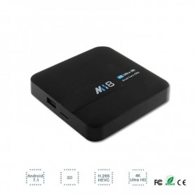 TV BOX MINI PC MI8 2GB RAM 16GB ROM QUAD CORE NETFLIX YOUTUBE PLAYSTORE 4K3840X2160 ANDROID TV