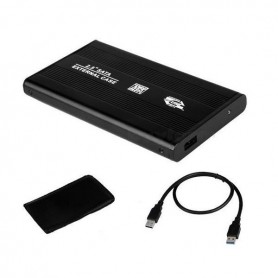 Carry Disk 2.5 Sata Usb 2.0 Funda Cable Negro