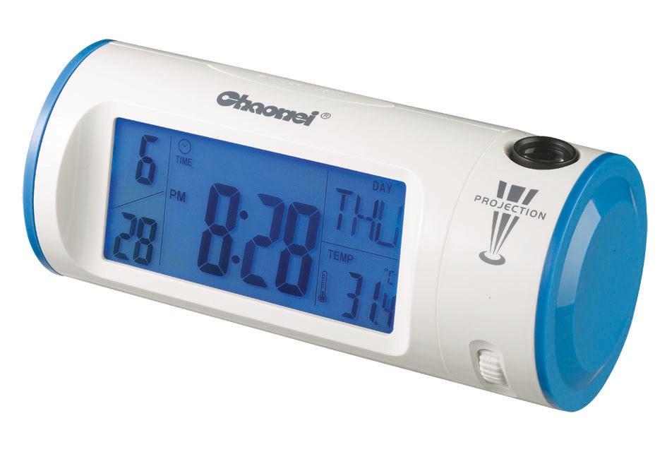 Reloj Despertador Digital Con Proyeccion De Hora En Techo Cw8097