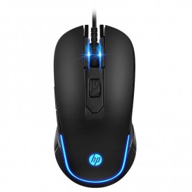 Mouse Gamer M200 Hp Usb 3500Dpi Hewlett Packard Negro Con Luz Gamer