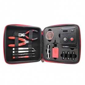 Kit De Herramientas Mini Bolso Ideal Vaporizadores Armador De Resistencias Tester