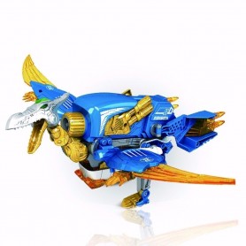 PISTOLA PTEROSAUR DINOBOSTS LANZA DARDOS TRANSFORMER DINOSAURIO 20 DARDOS ROBOT BLASTER