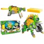 PISTOLA STEGOSAURUS DINOBOSTS LANZA DARDOS TRANSFORMER DINOSAURIO 20 DARDOS ROBOT BLASTER