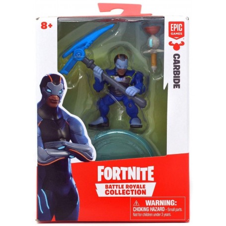 MUÑECO FORTNITE CARBIDE ORIGINAL BATTLE ROYALE COLECCION ORIGINAL