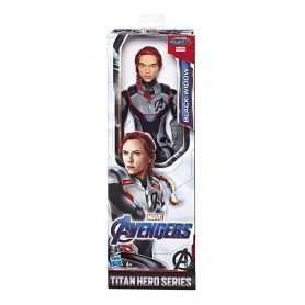 Figura Black Widow Marvel 30Cm Original Titan Hero Series Original Hasbro