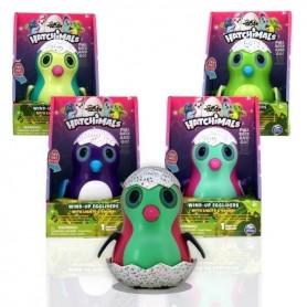 HATCHIMALS CON LUZ Y SONIDO WIND UP EGGLIDERS ORIGINAL SPIN MASTER