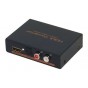 Conversor Hdmi A Vga + Audio Separa Audio Jack Rca 4K 2K 1080P Extractor Audio