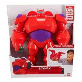 Figura Baymax Big Hero 6 Con Armadura Y Alas Original Bandai