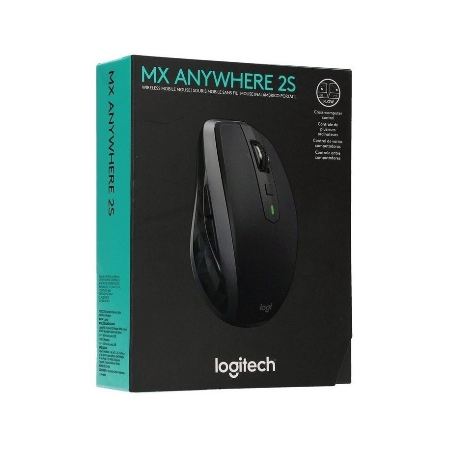 Mouse Inalambrico Wireless Mx Anywhere 2S Bluetooth 4000Dpi 3 Dispositivos A Vez