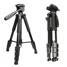 TRIPODE FOTOGRAFIA VIDEO PLEGABLE ET-668 CAMARAS TELESCOPICO 1.40CM