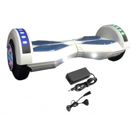 Patineta Electrica Skate Smart Hoverboard Smartech 8.5 12Km/H Bluetooth Parlantes Y Luces