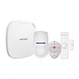 Kit Alarma Hikvision Inteligente Pwa32-Ks Gprs 3G 4G Wifi Inalambrico Pir Magnetico Control App Ios Android