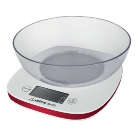 BALANZA DE COCINA DIGITAL ULTRACOMB HASTA 3KG CON BOWL BL-6002 02