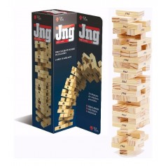 Jenga Original Madera Didantico Jng 54 Piezas Equilibrio Destreza Audacia