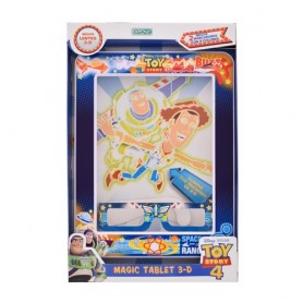 Magic Tablet 3D Toy Story Ditoys 2278 2 Marcadores + Lentes 3D