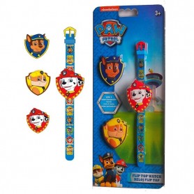 Reloj Digital Paw Patrol Caras Intercambiable Nickelodeon Tapimovil