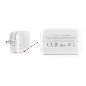 CARGADOR IPAD ORIGINAL 12W APPLE USB POWER ADAPTER MD836LL/A