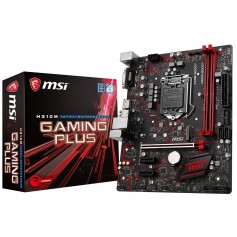 MOTHER MSI H310M GAMING PLUS SOCKET 1151 INTEL 8VA GENERACION USB 3.1 HDMI DVI
