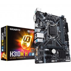 MOTHER GIGABYTE GA-H310M-H INTEL 8VA GENERACION SOCKET 1151 H310 DDR4 HDMI VGA USB 3.1
