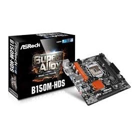 Mother Asrock B150M Hds Socket 1151 Hdmi Dvi Sata 3 Usb 3.0 Ddr4