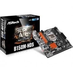 MOTHER ASROCK B150M HDS SOCKET 1151 HDMI DVI SATA 3 USB 3.0 DDR4