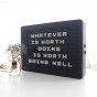 Cartel Letras Reprogramables Anko Peg Board Light Box 20.5X29.5X4Cm