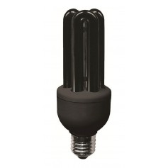 LAMPARA LUZ NEGRA 15W BAJO CONSUMO LAMPARA BAR FESTIAS FLUOR